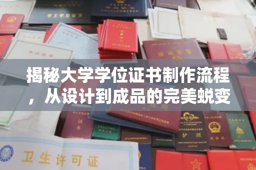 江州揭秘大学学位证书制作流程，从设计到成品的完美蜕变